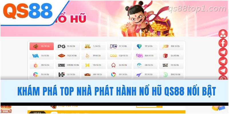 Slot online và game quay hũ QS88