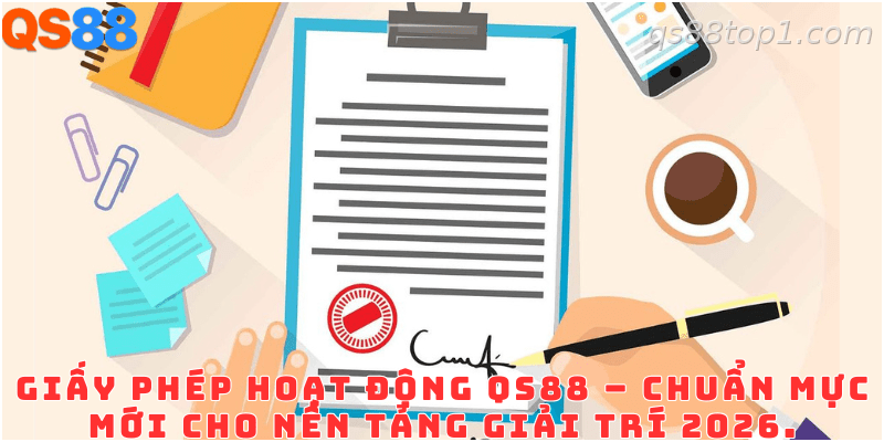Thông tin giấy phép hoạt động QS88 dành cho người chơi tham khảo